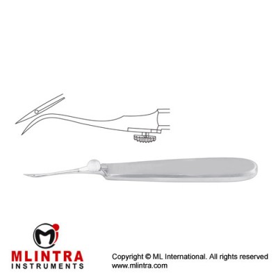 Reverdin Ligature Needle Short Stainless Steel, 14.5 cm - 5 3/4"